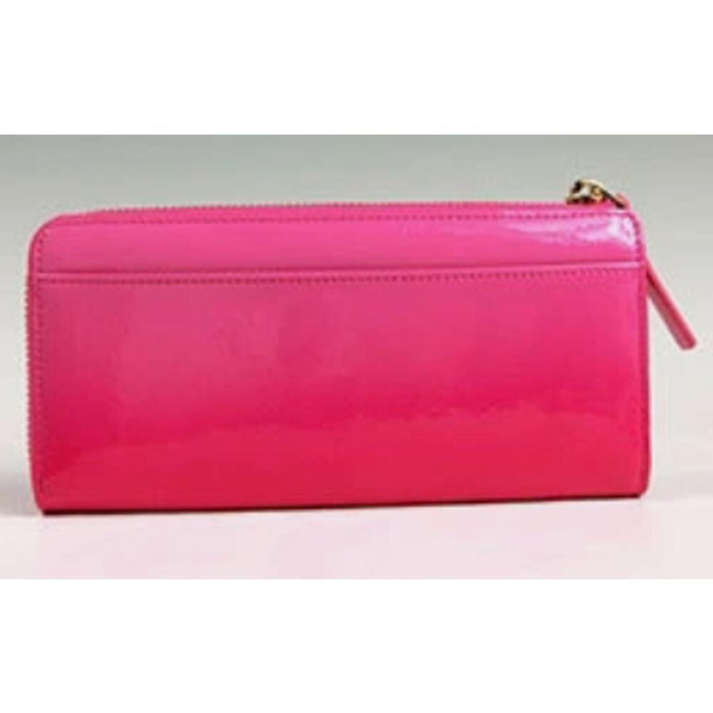 Kate Spade PWRU4190 Cedar Street Ombre Nisha Zip Wallet PINK OMBRE Like New - Picture 3 of 4